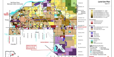Phoenix, az ზონირების რუკა