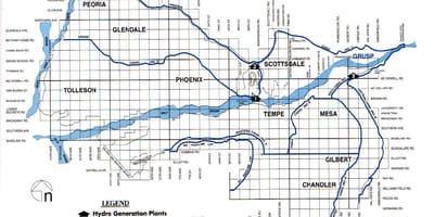Phoenix canal სისტემა რუკა